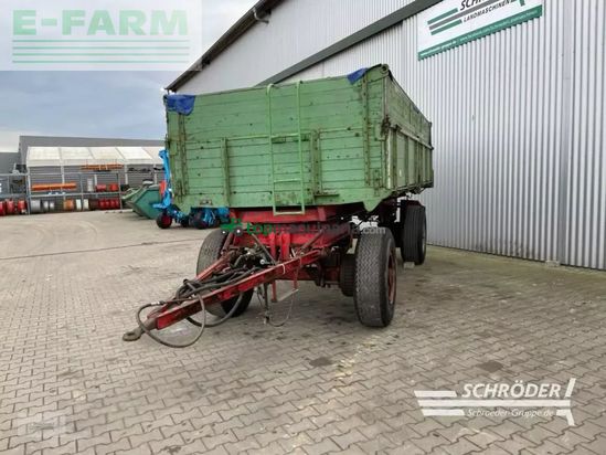 Remolqu agrícola - Deutz-Fahr - kipper | trocknungswagen