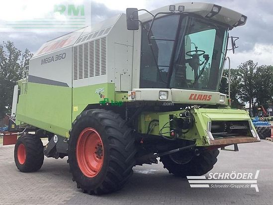 Cosechadora de Cereal - Claas - dominator 360 mega + c 600 schneidwerk