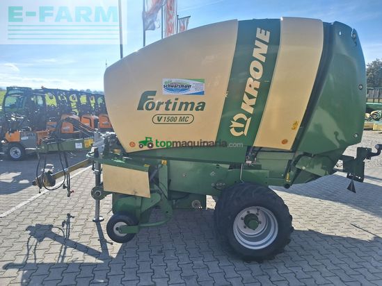 Empacadora gigant - Krone - fortima v 1500 mc mit dl-bremse