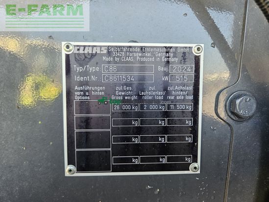 Cosechadora de Cereal - Claas - lexion 8800 terra trac