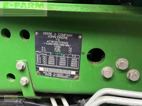 Tractor agrícola - John Deere - 6215r
