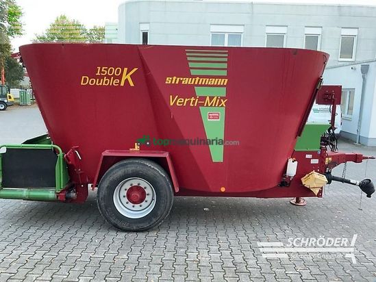 Remolqu esparcidor - Strautmann - verti mix 1500 double k