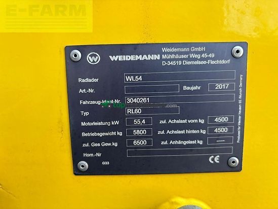 Minicargadora - Wacker Neuson - wl 54