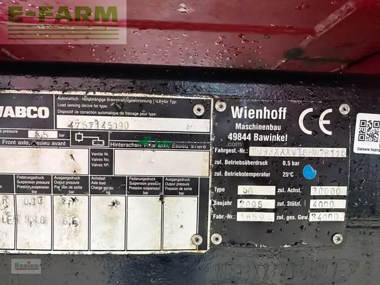 Cinta transportadora de forraje - Wienhoff - 68