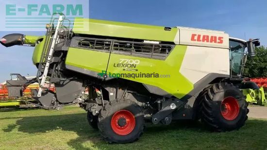 Cosechadora de Cereal - Claas - lexion 7700 montana