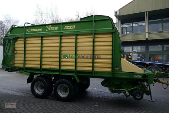 Remolqu agrícola - Krone - titan r/54 gl