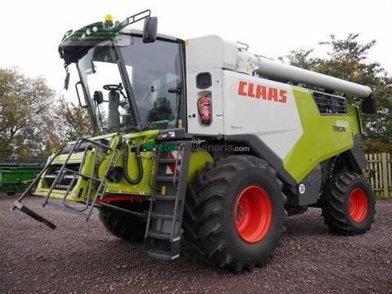 Cosechadora de Cereal - Claas - trion 660