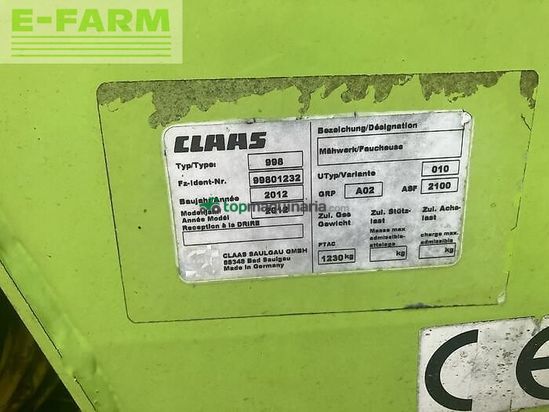 Cortacésped manual - Claas - disco 3500 c contour