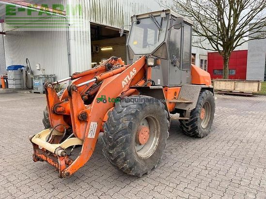 Minicargadora - Atlas - 86e radlader mit anbaugeräten