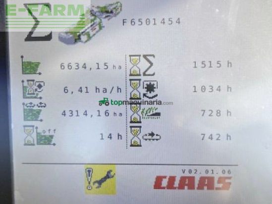 Cortacésped manual - Claas - disco 9200 c auto swather