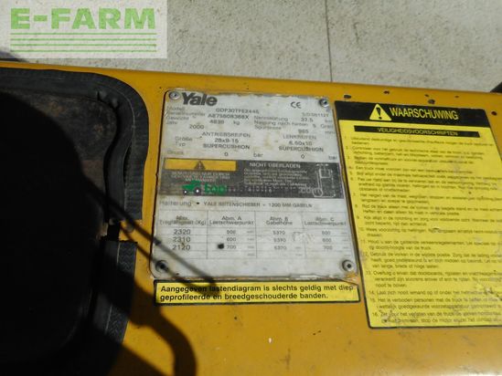 Elevadora - Yale - gdp30 triplex 5,35m + ss