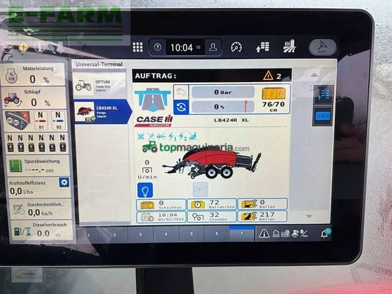 Empacadora gigant - Case IH - lb 424 rotor cutter xl