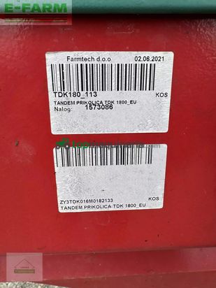 Volquet - Farmtech - tdk 1800