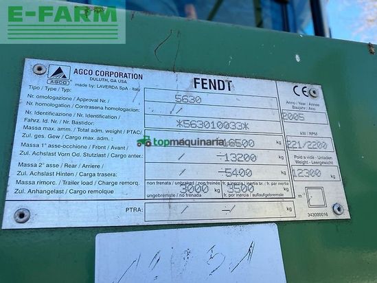 Cosechadora de Cereal - Fendt - 6300 c