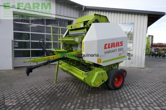 Empacadora gigant - Claas - variant 260 rc