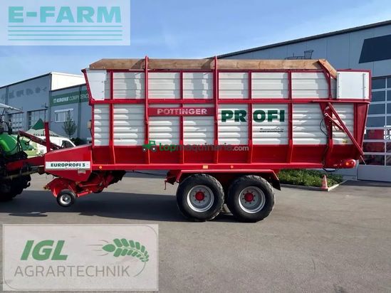 Remolqu agrícola - Pöttinger - europrofi 3