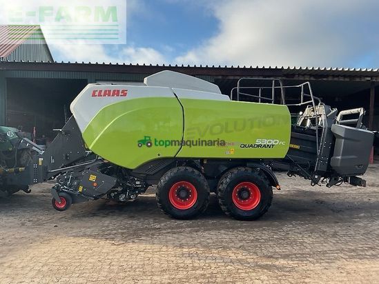 Empacadora gigant - Claas - quadrant 5300 evolution fc