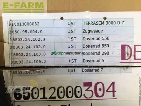Sembradora directa - Pöttinger - terrasem 3000 dz