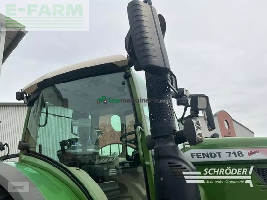 Tractor agrícola - Fendt - 718 vario s4 profi