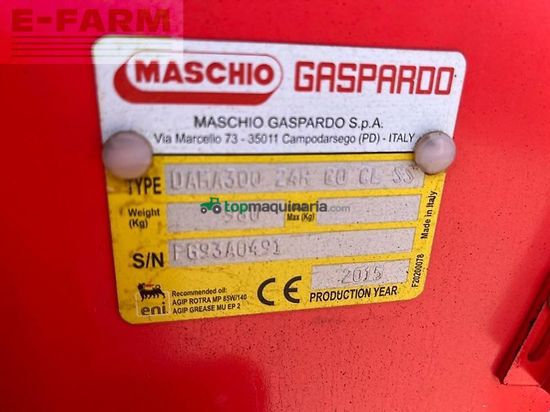 Sembradora - Maschio - dama 300 24r