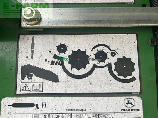 Cosechadora de Cereal - John Deere - t670 raupe