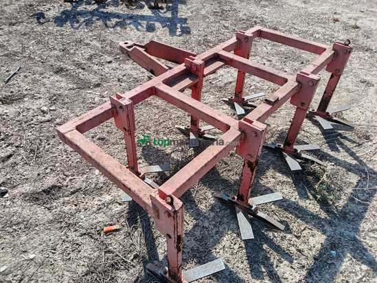 Cultivador agrícola de 7 brazos fijos