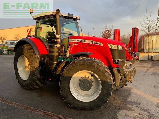 Tractor agrícola - Massey Ferguson - 8740 s dyna vt exclusive