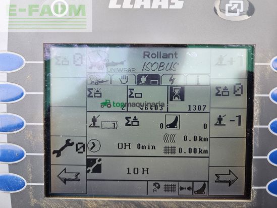 Empacadora gigant - Claas - rollant 355 rc uniwrap