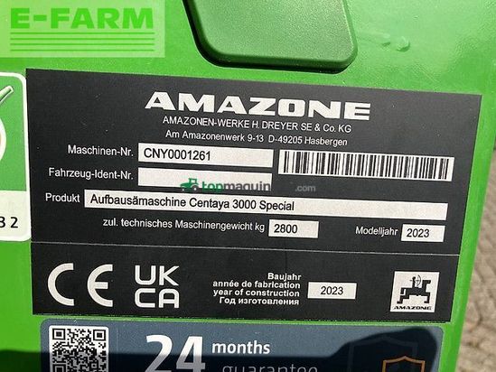 Sembradora - Amazone - centaya 3000 special