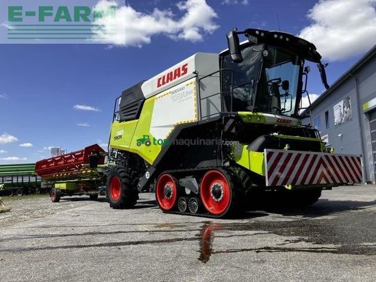 Cosechadora de Cereal - Claas - trion 740 tt mit v 770