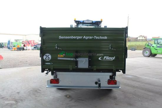 Volquet - Fliegl - einachs-dreiseitenkipper edk 60 fox