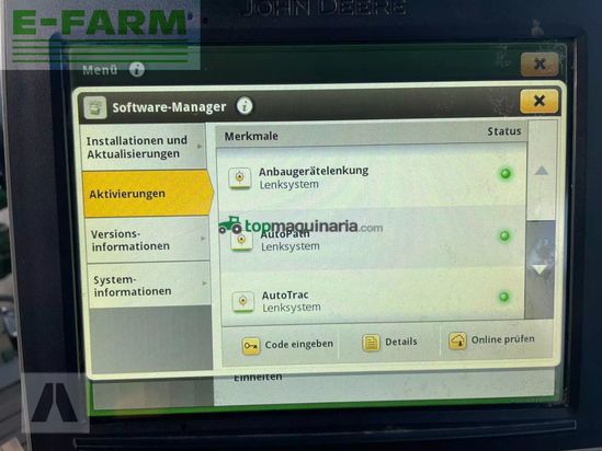 Tractor agrícola - John Deere - 8400r 8400 r