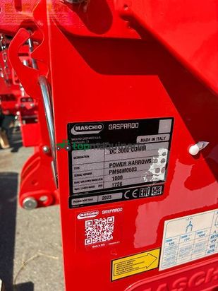 Grada rotativa - Maschio - dc 3000 combi
