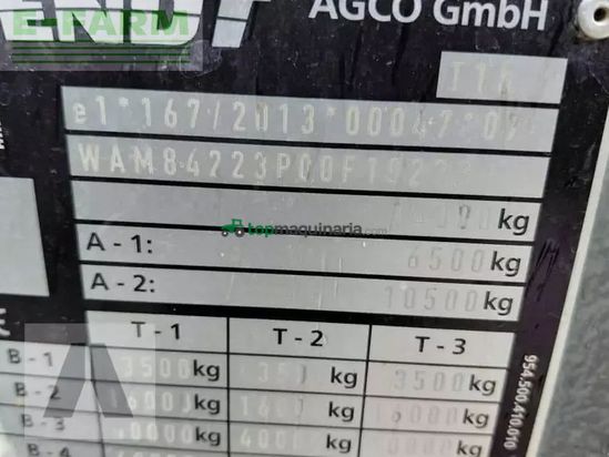 Tractor agrícola - Fendt - 828 vario profiplus garantieverlängerung