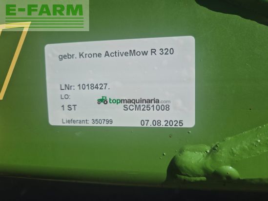 Cortacésped manual - Krone - active mow r 320