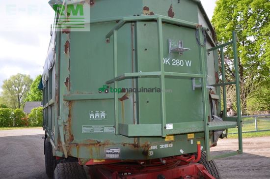 Remolqu agrícola - Welger - dk 280 w