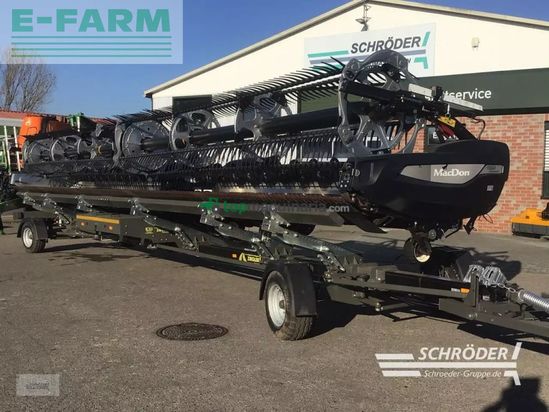 Cosechadora de Cereal - Fendt - ideal 9 t + macdon 12,50m + sww ziegler