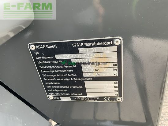 Tractor agrícola - Fendt - 210 (st23989)