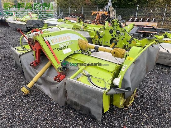 Cortacésped manual - Claas - disco 8500 c contour + 3200 fc profil