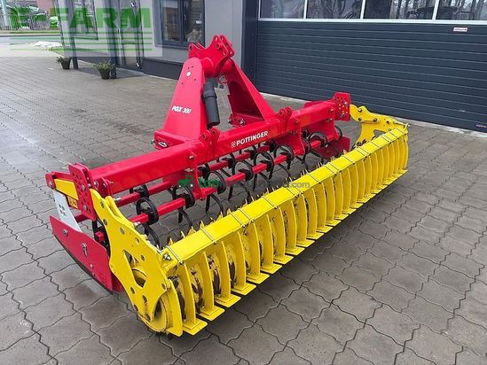 Combinado de siembra - Pöttinger - drillkombination frontpacker fox 300