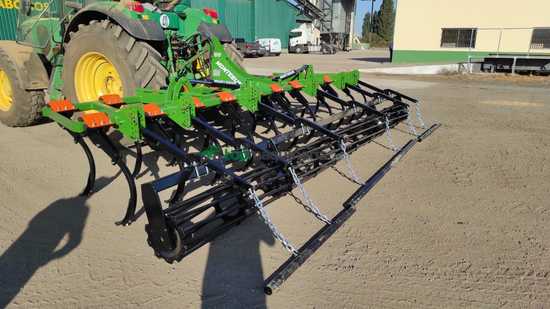 CULTIVADOR SEMICHISEL DE 21 BRAZOS ELASTOMEROS 35X35 EN DOS FILAS