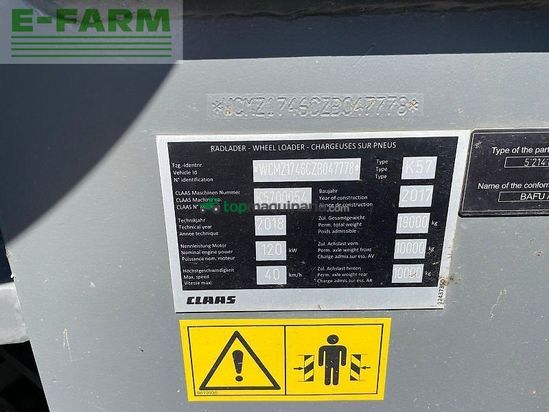 Minicargadora - Claas - torion 1511 vp preisreduziert