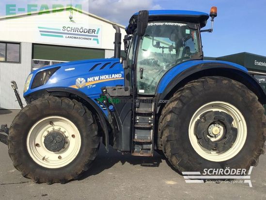 Tractor agrícola - New Holland - t 7.315 ac | gps | radgewichte