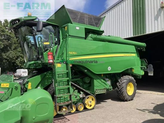 Cosechadora de Cereal - John Deere - t670