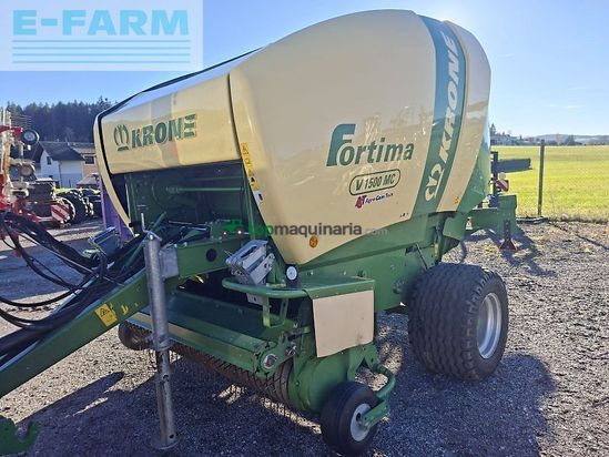 Empacadora gigant - Krone - fortima v 1500 mc