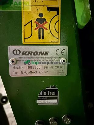Cosechadora de Cereal - Krone - big x 630