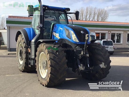 Tractor agrícola - New Holland - t 7.315 ac | gps | radgewichte
