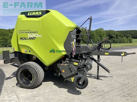 Empacadora gigant - Claas - rollant 520 rc cnob-edition