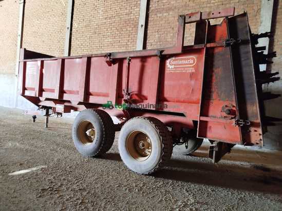 Remolque esparcidor Santamaría 15000kgs