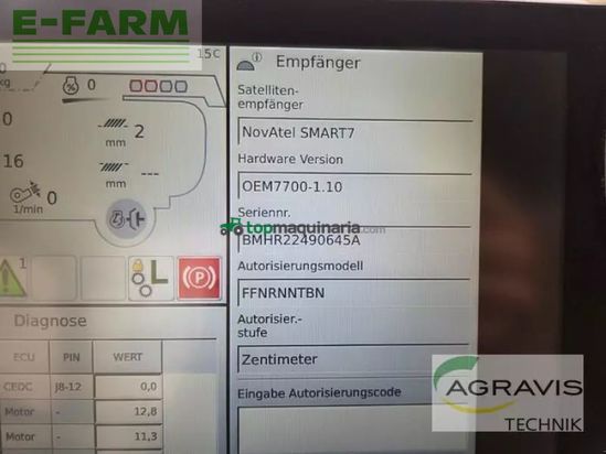 Cosechadora de Cereal - Massey Ferguson - mf ideal 9 t